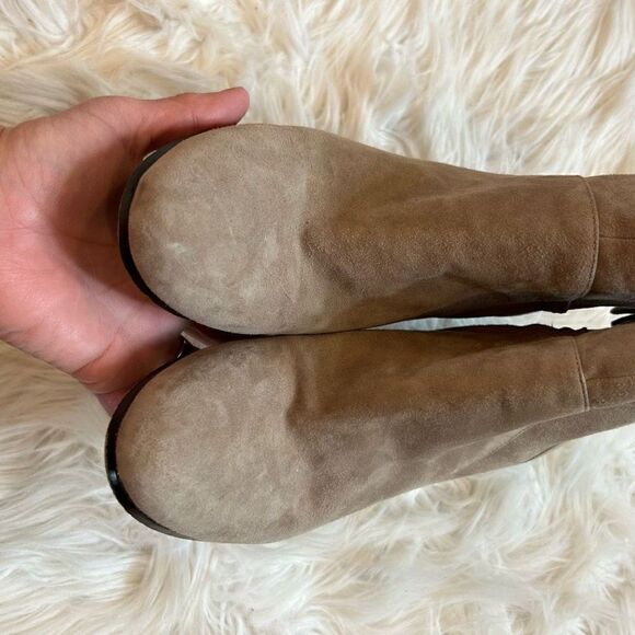 Sam Edelman tan suede bootie side zip approx size 9.5 GUC - Picture 4 of 10